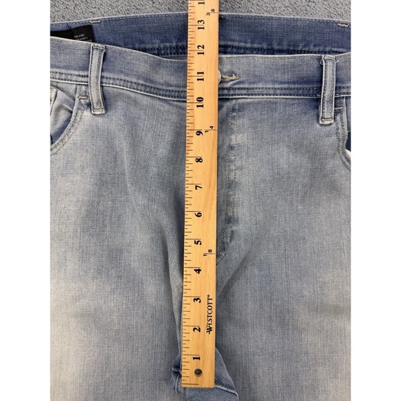 Armani Exchange Jeans Men 40x32‎ Blue Regular Light Relaxed Straight Denim - Picture 8 of 10